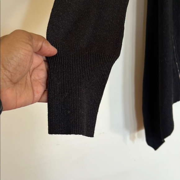 Acrobat. Black V-Neck Sweater - Picture 3 of 5